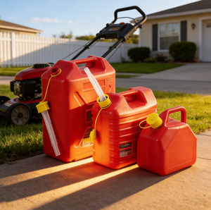 PROMOTION EXCEPTIONNELLE : Bidon en <span class=keywords><strong>plastique</strong></span> HDPE 5L, 10L, <span class=keywords><strong>20L</strong></span> – Réservoir portable de 20 litres pour <span class=keywords><strong>essence</strong></span>, diesel, eau - Product Image 5