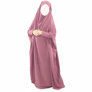 Prix de gros Tailles personnalisées Nouveau Stylé Dernières Enfants Jilbab Abaya Musulman Enfants Vêtements Ethniques - Product Image 2