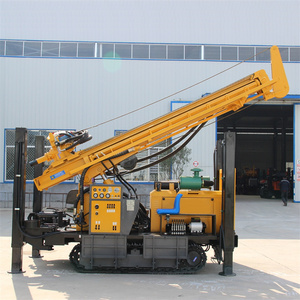 Maquinaria Portátil de Perforación de Pozos de Agua, Plataforma de Perforación Neumática de 500 m con Bomba de Lodo, Diésel - Product Image 1