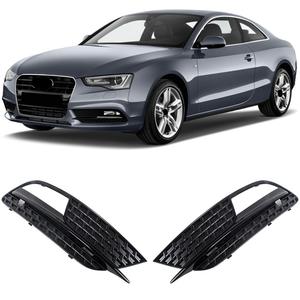 Encadrements de phares antibrouillard Audi A5 2013-2015, garniture de calandre inférieure du pare-chocs avant, à clipser, en ABS - Product Image 1