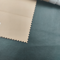 Tissu en cuir PU 100% ultra-doux à texture veloutée, style chinois, avec support tricoté, 280 GSM, pour vêtements