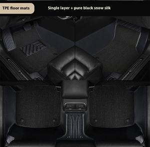 Tapis de sol antidérapant 5D TPE pour voiture, sans odeur, double couche, universel, en cuir de luxe, pour tous les modèles de voitures. - Product Image 5