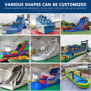 Đôi Ngõ <span class=keywords><strong>Inflatable</strong></span> Slides <span class=keywords><strong>Inflatable</strong></span> Nhảy Trượt Với Hồ Bơi - Product Image 5