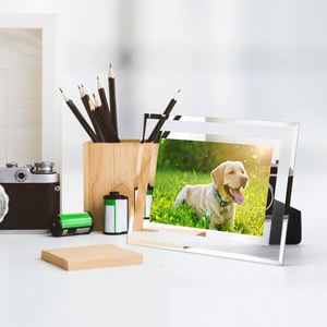 Cadre photo en verre transparent créatif 4x6 5x7 8x10 pour la vente en gros – Accessoire décoratif pour la maison - Product Image 4
