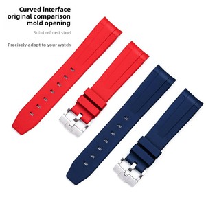 Per <span class=keywords><strong>Rolex</strong></span> Submariner 20mm arco cinturino in Silicone <span class=keywords><strong>accessori</strong></span> per orologio impermeabile per Submariner Explorer - Product Image 2