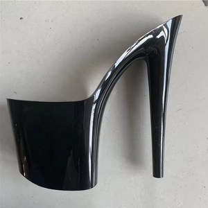 Tacco Alto Nero da 8 Pollici-20cm con Suola in Gomma Leggera <span class=keywords><strong>Antiscivolo</strong></span> <span class=keywords><strong>per</strong></span> Stivali, <span class=keywords><strong>Sandali</strong></span> e Ciabatte - Product Image 1