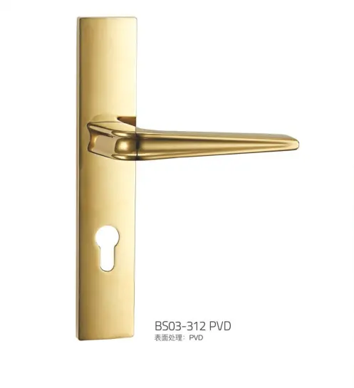 Details about   1Set Modern Brass Door Lock Set Interiror Bedroom Wood Door Lever Set Dummy Knob 