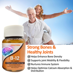 טבליות ויטמין <span class=keywords><strong>B</strong></span> קומפלקס בטעם טבעי מותג פרטי AY למבוגרים ובני נוער, 100 טבליות, <span class=keywords><strong>B12</strong></span>, 2 טבליות לשימוש בכל פעם, אופטימלי - Product Image 2