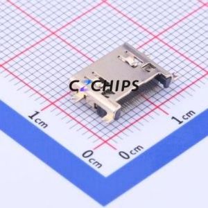 U-C-19SS-W-1 HDMI Connector SMD Connector ( Connector Type: HDMI-C )( Gender: Female )( Total Number of PINs: 19P ) - Product Image 2