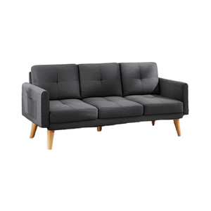 Petit ensemble de canapé-lit pliable simple et moderne à double usage avec trois fauteuils pliants 3 places canapé-lit pour appartement - Product Image 2