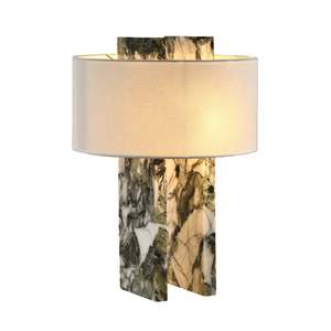 Aurum Portable Stone Desk <b>Lamp</b> Led <b>Touch</b> Control Battery Powered For Bedroom Study Hotel Bar <b>Bedside</b> Dining Room - Product Image 5