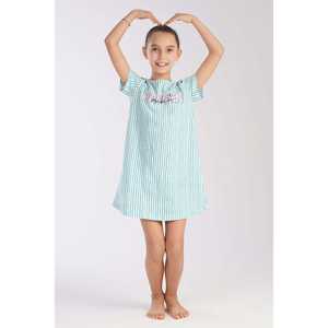 Tunique de nuit ovale à col et manches courtes pour filles, taille 11-12/15-16 - Product Image 5