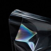 Promotion décorative lisse de film transparent adapté aux besoins du client de feuille d'APET avec l'utilisation chimique matérielle molle de LLDPE étanche à l'humidité