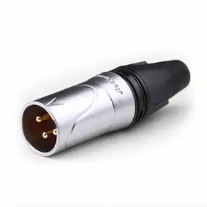 High Quality Cannon Plug 3pin Male Female XLR Plug Cannon Microphone Audio Connector