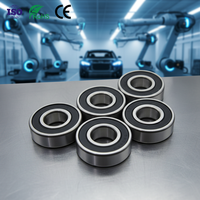 Roulement à billes 6003 2RS 17x35x10mm à gorge profonde, roulement de pompe à eau, roulement automobile, fabriqué en Chine par Transhaft