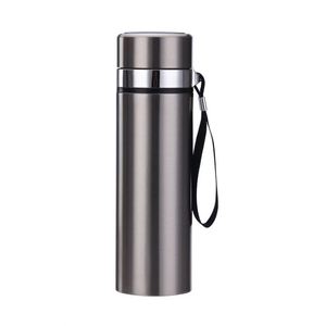 Creative 304 Stainless Steel Business Cup Promotion Gift Vacuum <b>Flask</b> Water <b>Bottle</b> Wholesale With String Rope Ring - Product Image 2