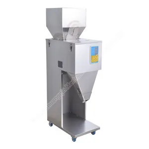 granule powder corn pellet weighing and baling press semi auto filler intelligent filling machines tiny error