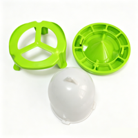 Mangeoire et abreuvoir automatiques pour poulets de style européen, 1,5 L, 3 L, 6 L, en plastique de haute qualité avec pieds amovibles