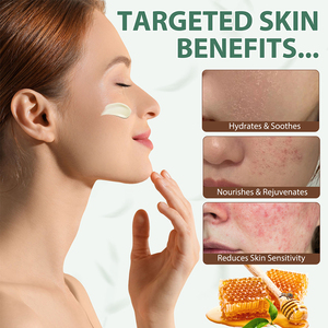 Baume Fouetté Doux Naturel et Biologique au Miel et à la Graisse de Bœuf 100% Nourri à l'Herbe avec Huile d'Olive - Crème Hydratante Réparatrice pour la Peau du Visage et du Corps - Product Image 2