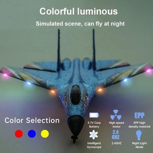 AiJH Hot EPP Su 27 Avion RC, Modèle d'avion de chasse à aile fixe en mousse, Anti-chute et Incassable - Product Image 3