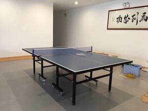 Mesa de Ping Pong Plegable de Aleación de Aluminio para Interiores, Mesa de Tenis de Mesa con Ruedas Móviles y Pelotas - Product Image 5