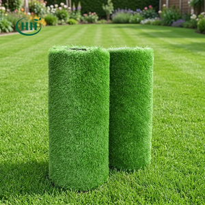 Tapis et Paillassons Bordures de <span class=keywords><strong>Gazon</strong></span> Artificiel Vert pour Intérieur Salon Maison Moderne Indien, 1 <span class=keywords><strong>Rouleau</strong></span> 20mm - Product Image 1