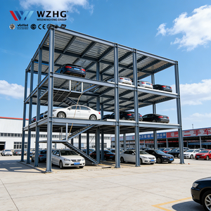 Estructura de Estacionamiento de Acero Eficiente, Solución de Estacionamiento Prefabricada Completa para Contratistas, Componentes Preperforados que Reducen los Costos de Mano de Obra - Product Image 1