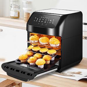 Lò Nướng Bánh Mì Không Khí Sâu Kỹ Thuật Số 12L 1800W - Product Image 6