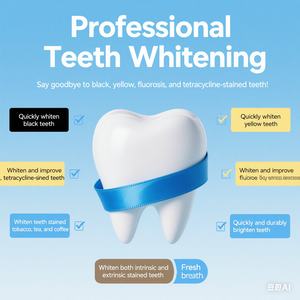 Bandes blanchissantes pour les dents BlueCheck TS01 sans peroxyde, matériau Pap, marque privée, blanchisseur <span class=keywords><strong>dentaire</strong></span>, <span class=keywords><strong>traitement</strong></span> de 30 minutes, best-seller - Product Image 4