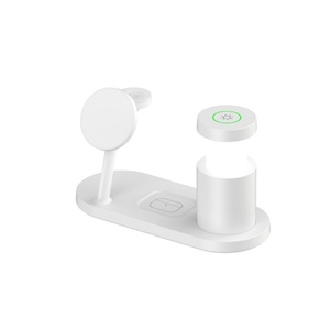 แท่นชาร์จไร้สายเร็ว <span class=keywords><strong>25W</strong></span> แท่นวางชาร์จเร็ว 4 in 1 สำหรับ <span class=keywords><strong>Apple</strong></span>, Samsung และ Huawei - Product Image 3