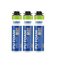 Mousses de PU 650g ODM d'usine, Marque personnalisée |   Isolation phonique, pour le remplissage des cavités des portes intérieures