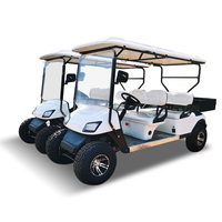UTV électrique d'occasion à 4 roues, 4x4, vintage, pas cher, 4 places, batteries au lithium 48v 200ah, voiturette de golf homologuée pour la route, moteur AC 5KW, CE