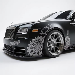 Autocollant de pare-chocs découpé sur mesure avec logo personnalisé - Product Image 2