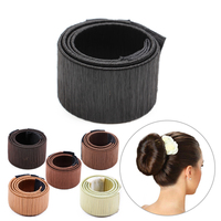 Prix d'usine outils de nœud magique accessoires de chignon de cheveux têtes de fleurs magique facile à faire