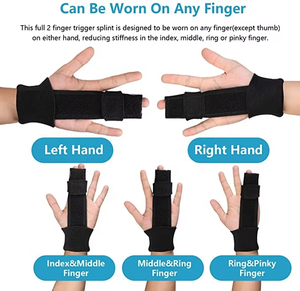 Venta al por mayor de fábrica de alta calidad Flexible <span class=keywords><strong>Finger</strong></span> Brace Férula Soporte Protector fijo - Product Image 5