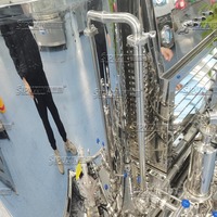 Réservoir de filtration et de refroidissement en acier inoxydable de 200 L pour parfums et huiles essentielles