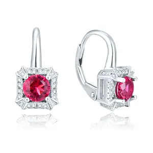 925 Silver Jewelry Italian Earrings Accessories Women Fashion Jewelry Earrings