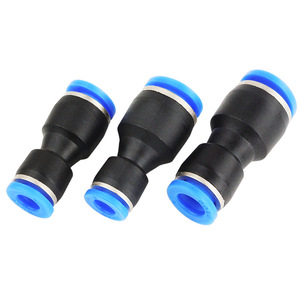 Raccord pneumatique rapide Doxu 8-6 10-8, adaptateur de tuyau d'air en plastique pour la connexion de composants pneumatiques - Product Image 4