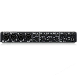 Behringer UMC404HD Audiophile 4x4, 24-Bit/192 kHz USB &lt;span class=keywords&gt;&lt;strong&gt;Audio&lt;/strong&gt;&lt;/span&gt;/MIDI-Interface mit Midas Mikrofonvorverstärkern - Product Image 1