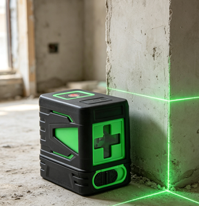 Niveau laser 4D à faisceau vert autonivelant 360° pour lignes croisées verticales et horizontales, outil de construction DS-D - Product Image 1