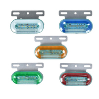 24V 24 Leds voiture feux externes Signal indicateur lampe avertissement feu arrière camion feux de position latéraux pour remorque camion camion