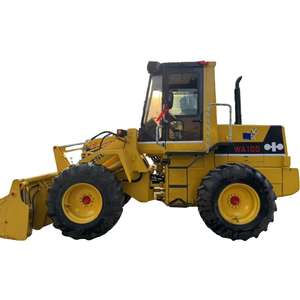 รถตักล้อ WA100แบบใช้แล้วที่ได้รับการรับรองจาก Komatsu 2017สำหรับการก่อสร้างเครื่องจักรกลหนักต้นกำเนิดจากญี่ปุ่น - Product Image 1