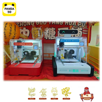 Robot de dessin de bonbons automatique IA portable pour l'impression 3D de nourriture, machine de peinture au sucre pour enfants