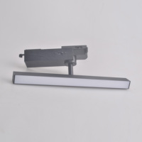 Système d'éclairage intérieur moderne, couvercle mat, lampes 10W, lampe 20W, lumières SMD, éclairage sur rail LED pour magasin