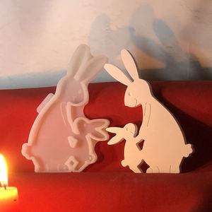 Moule en silicone pour résine fait main, style DIY, ornements décoratifs et outils pour gâteaux, pour la fabrication de résine, moule en plâtre - Product Image 4