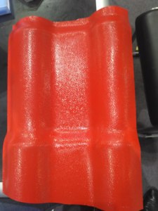 Tuile de toit en plastique PVC antioxydant, matériau d'isolation thermique bon marché, feuille de plastique résistante à la chaleur, feuille de <span class=keywords><strong>toiture</strong></span> pour maison de campagne - Product Image 5
