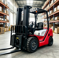 Chariot élévateur électrique 4x4 RXC 3t pour petites usines, chargement et déchargement de palettes, pneus pleins anti-crevaison, véhicule logistique intérieur