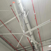 Ventilateur de plafond HVLS sans engrenage de haute qualité QX PMSSM de Guangzhou pour mosquée en Malaisie