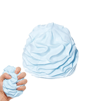 Nouveau Jouet Anti-Stress en Silicone Unisexe en Forme de Crème Pâtissière, Simulation Douce, Décompression, Dessert, Fidget pour Enfants de 8 Ans et Plus, Vente en Gros