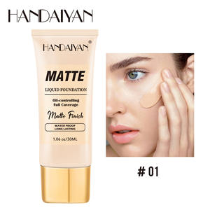 Liquid Foundation Concealer Gesicht Natürlich mattes Öl-Kontrolle Wasserdichte langlebige Grundierung 30ml 10 Farben Optional - Product Image 6
